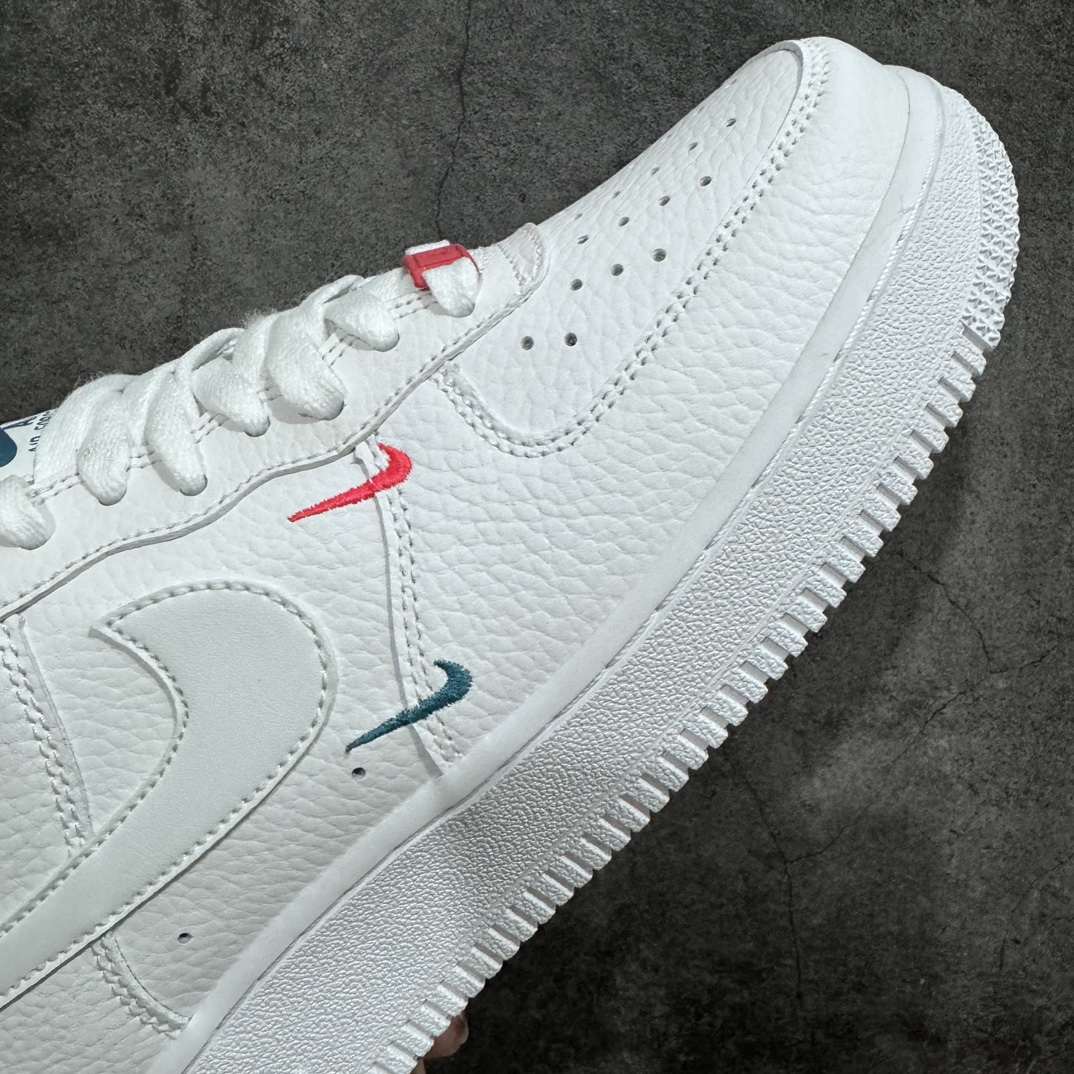 [Pure original HY version] Nike Air Force 1'07 QS”Summit WhiteBlueRed Swooshes” Air Force One CT1989-101