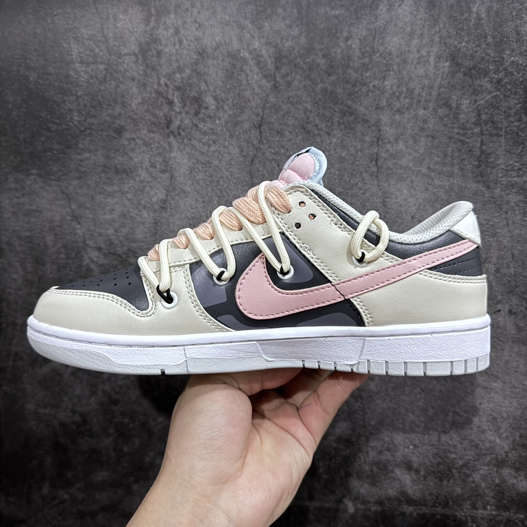 300 【FS原盒版】Nike Dunk Low 熊猫恶作剧-粉红情郎 FD1232-002