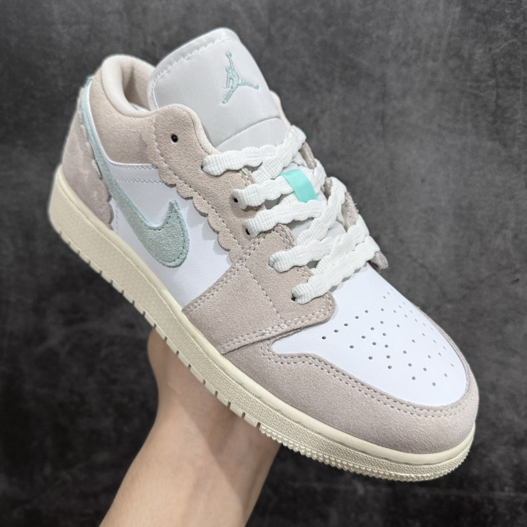 240 【DT纯原】Air Jordan 1 Low AJ1乔1低帮粉白冰淇淋 DZ5356-800