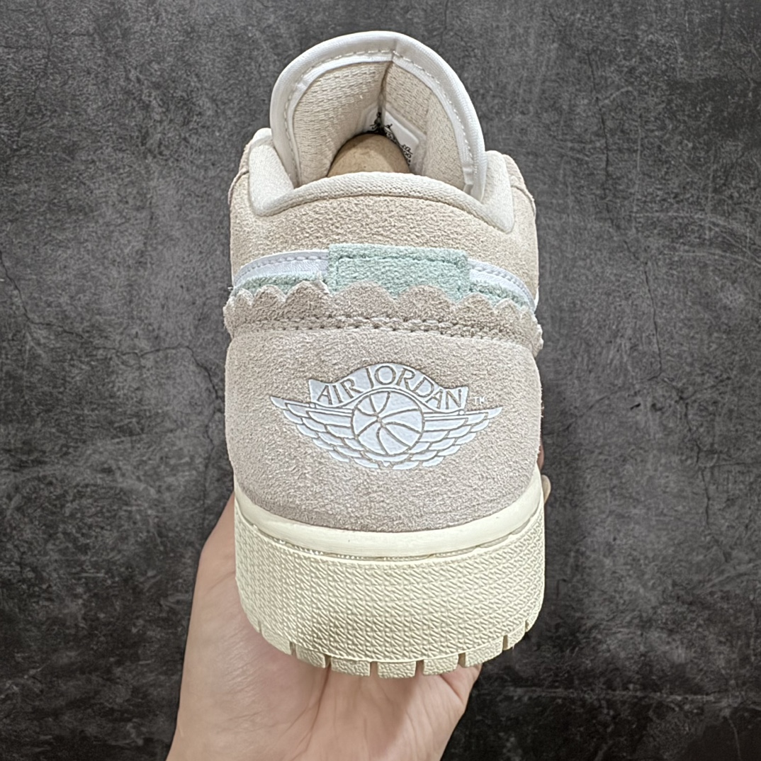 240 【DT纯原】Air Jordan 1 Low AJ1乔1低帮粉白冰淇淋 DZ5356-800