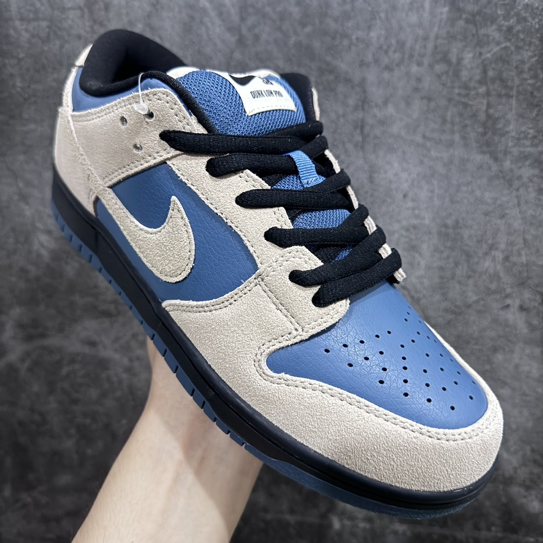 图片[3]-【纯原Y版】NK SB Dunk Low Pro 灰蓝 BQ6817-200外贸大厂出品 用料绝不含糊 原盒原配正确耐磨橡胶大底 超高清洁度全鞋零毛边皮料切割 全套原楦原模倾力打造完美版型n SIZE：36 36.5 37.5 38 38.5 39 40 40.5 41 42 42.5 43 44 44.5 45 46 47.5-莆田鞋批发中心