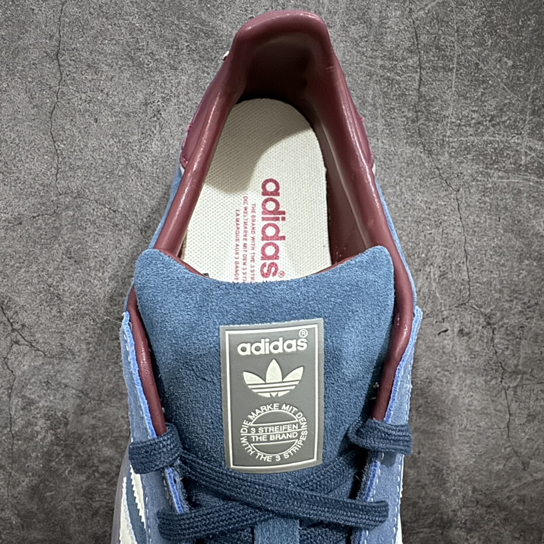 220 【纯原版】Adidas Originals Gazelle Indoor 防滑低帮T头德训鞋 GZ复古系列 藏青蓝 IE7002