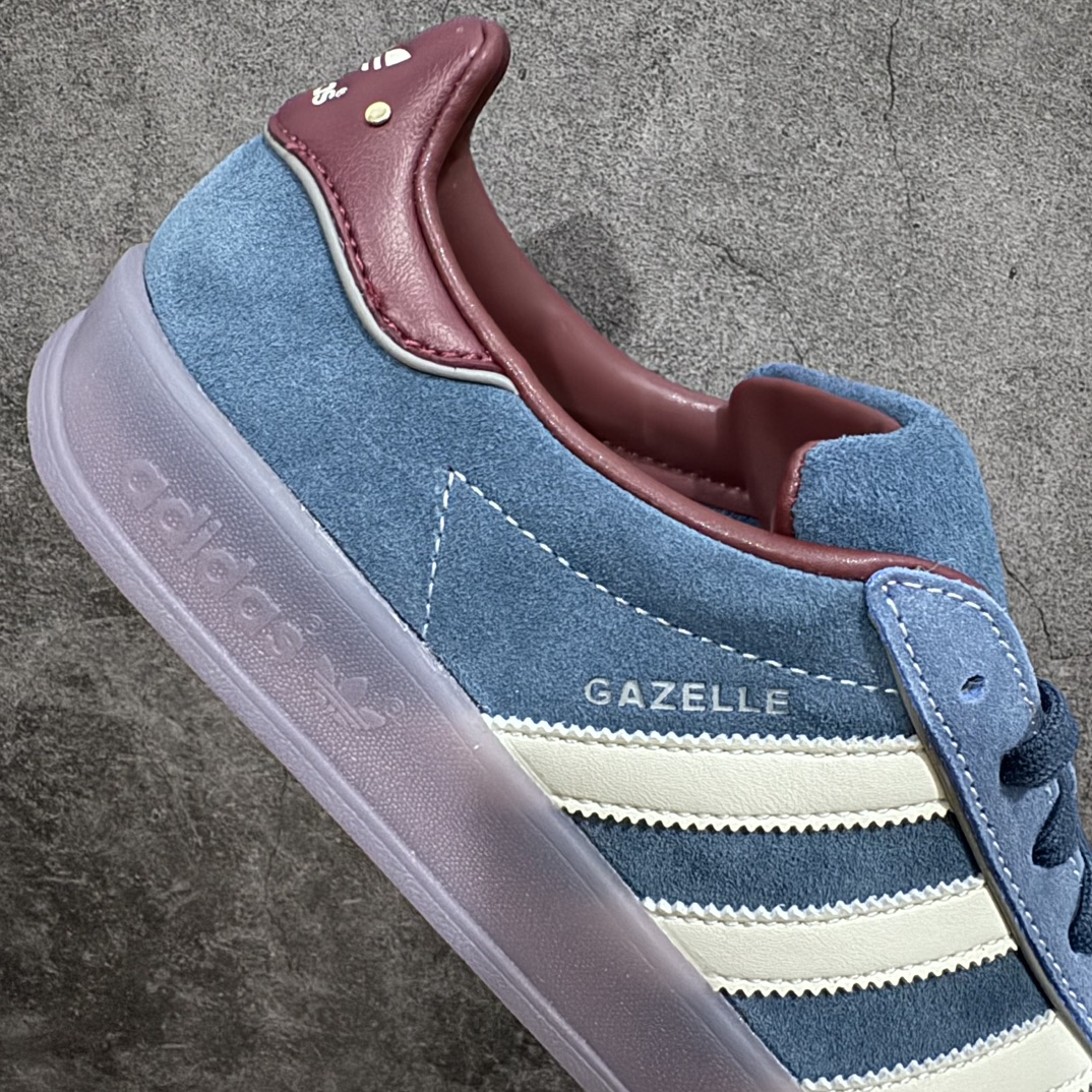 纯原版AdidasOriginalsGazelleIndoor防滑低帮T头德训鞋GZ复古系列藏青蓝IE7