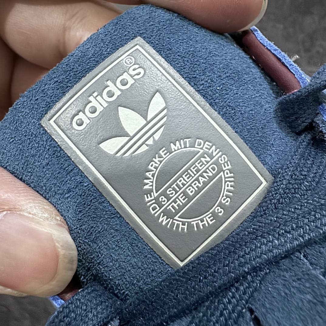 纯原版AdidasOriginalsGazelleIndoor防滑低帮T头德训鞋GZ复古系列藏青蓝IE7