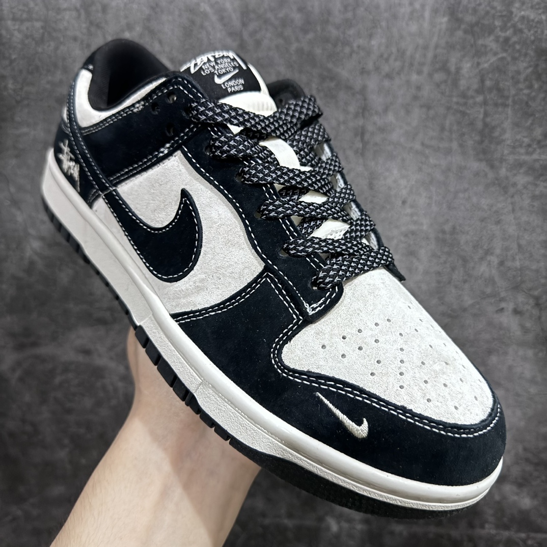 280 【定制版】Nike SB Dunk Low x Stussy 黑天使 斯图西联名 MZ6357-149