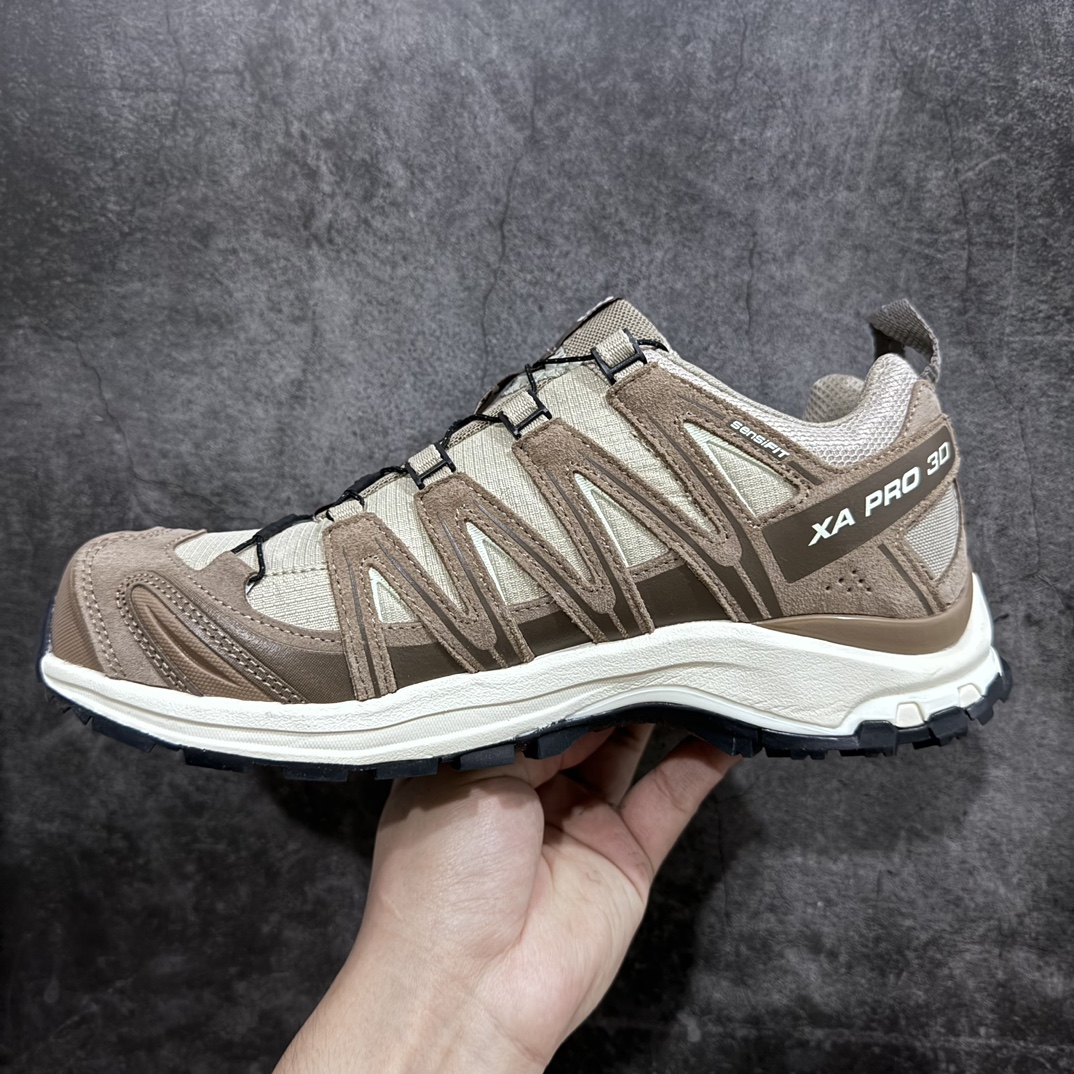 300 【纯原W1版】SALOMON XA Pro 3D ADV Sudde 萨洛蒙潮流越野机能户外功能鞋 羽毛灰 474785