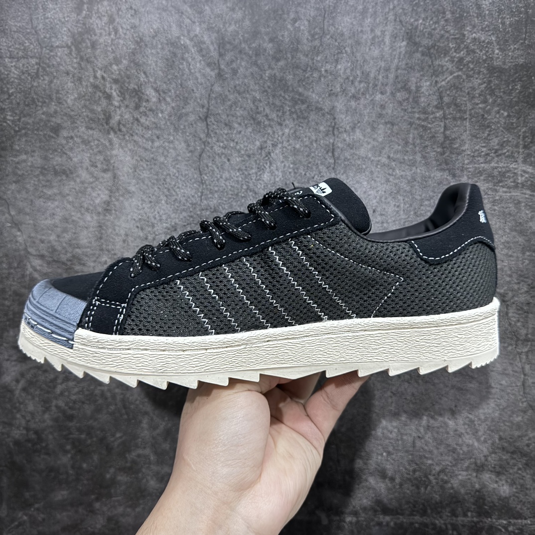 首发先行版NEIGHBORHOODCLOTxadidasoriginalsSuperstar防滑耐磨低帮