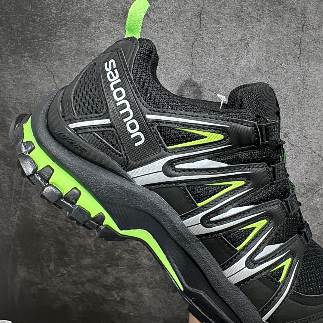 300 【纯原W1版】SALOMON XA Pro 3D ADV 黑绿 萨洛蒙潮流越野机能户外功能鞋 474779