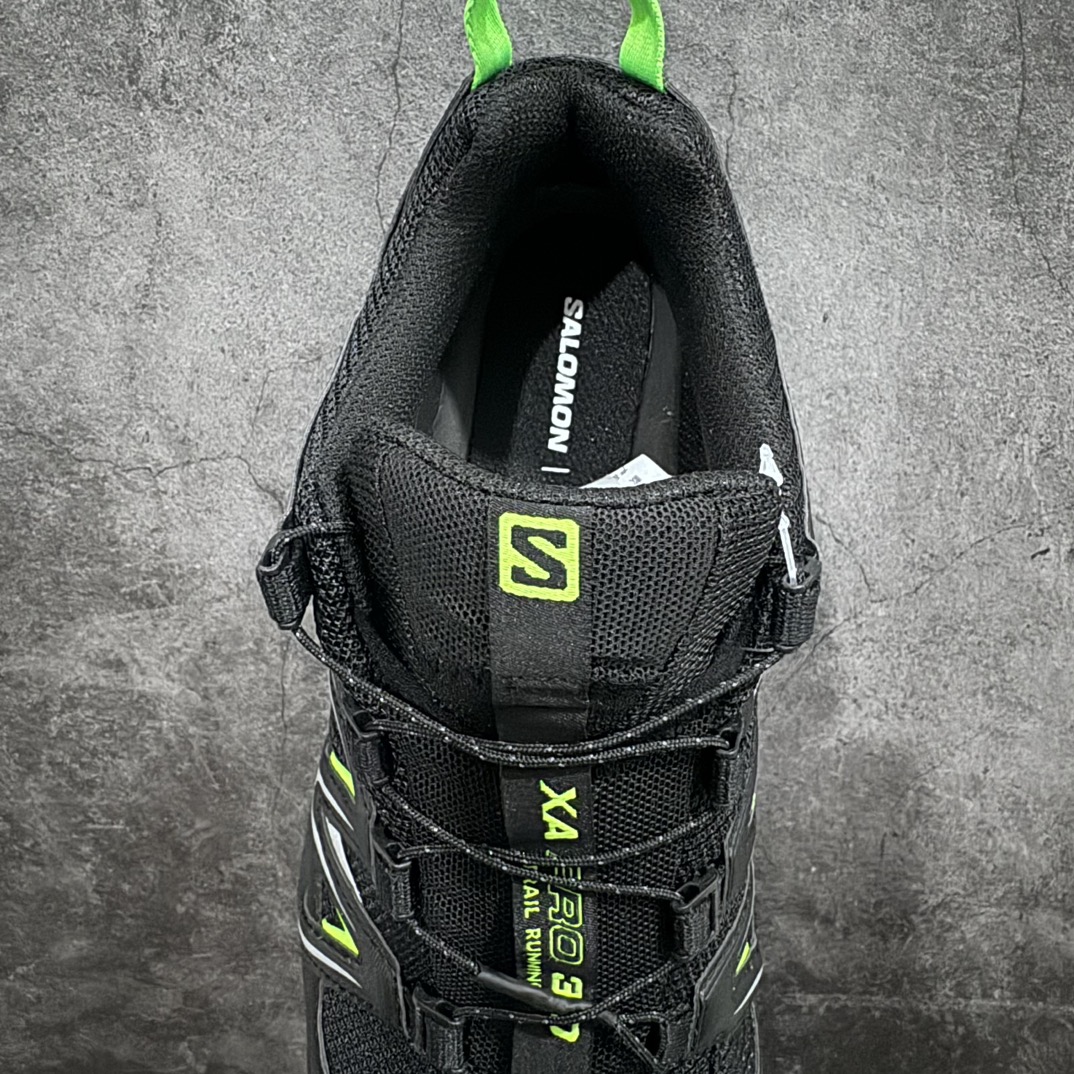 300 【纯原W1版】SALOMON XA Pro 3D ADV 黑绿 萨洛蒙潮流越野机能户外功能鞋 474779