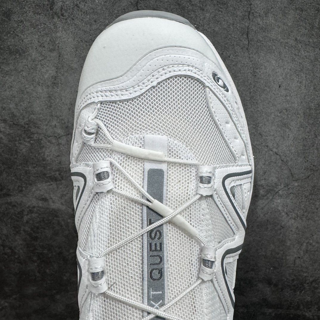 SalomonXT-QUESTADV萨洛蒙情侣款户外机能鞋白色全新绿x升级版品质大改进️全鞋改进为原厂一