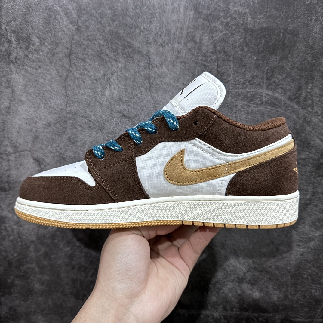 【DT纯原】Air Jordan 1 AJ1 Low 低帮 白棕 FB2216-200