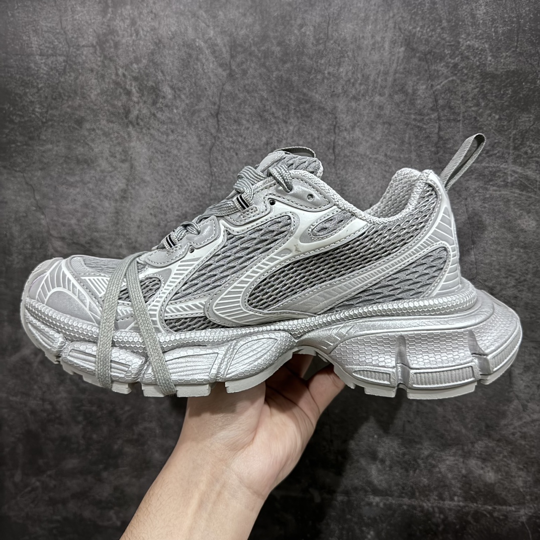 450 【VG版】Balenciaga 巴黎世家 3XL 10代 做旧 老爹鞋灰色3m反光