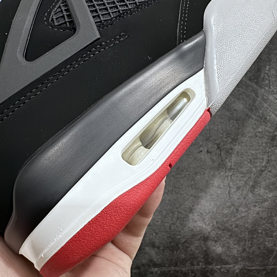 KW纯原AirJordan4AJ4乔4Retro新黑红308497-060尺码4040.5414242.