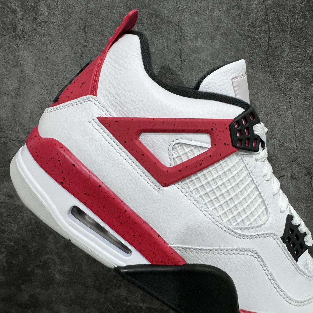 图片[7]-【KW纯原】Air Jordan 4 AJ4 乔4 白黑红 红水泥 DH6927-161nn耗时多个月巨作 重金购买原楦原纸板确保原汁原味 完美呈现四代版型正确鞋头弧度 原装鞋舌织唛标n原厂TPU网格 不打皱 原厂电控针车系统原厂港宝加持 正确后跟弧度 细节随意对比市面任何版本‼️n原厂织唛标 市面唯一采用原装皮料正确网格工艺 全方位一致匹配官方细节全网唯一私模 最大尺码达到48.5码  尺码：40 40.5 41 42 42.5 43 44 44.5 45 45.5 46 47.5 48.5-莆田鞋批发中心