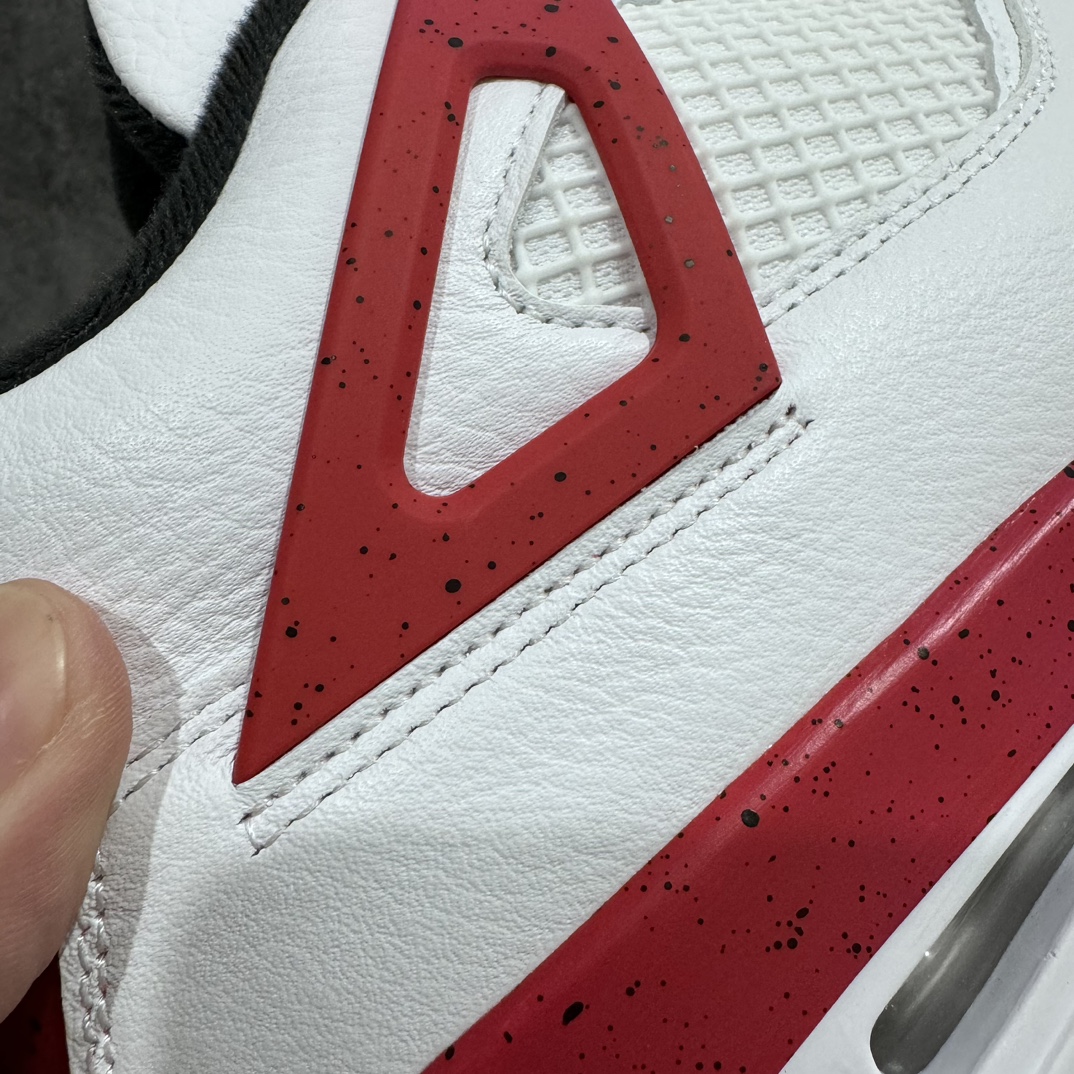 KW纯原AirJordan4AJ4乔4白黑红红水泥DH6927-161尺码4040.5414242.54