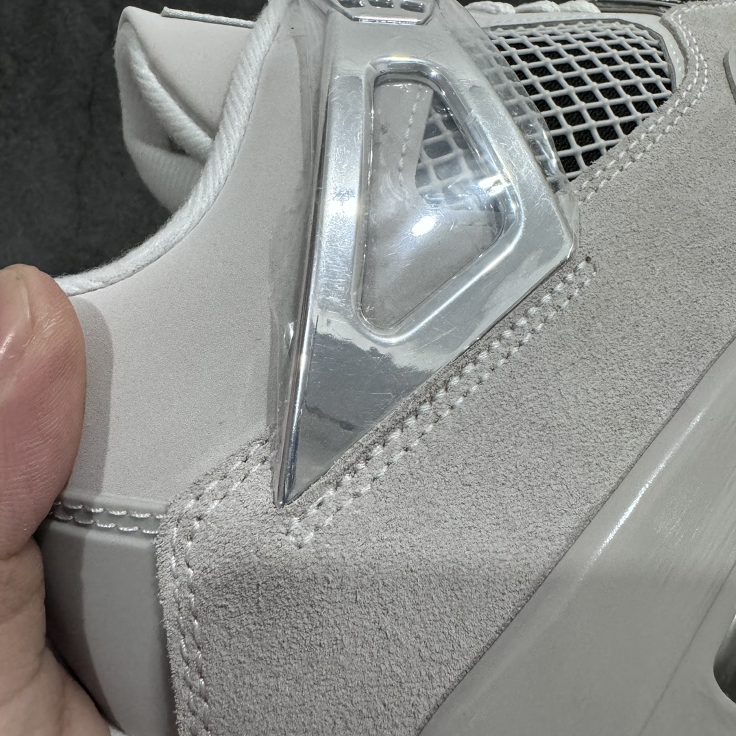 KW纯原AirJordan4AJ4乔4Retro电镀银AQ9129-001尺码4040.5414242.