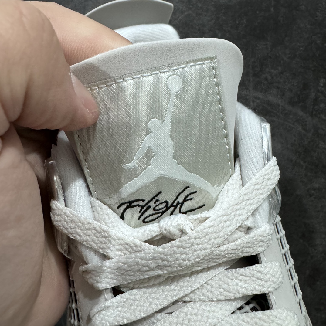 KW纯原AirJordan4AJ4乔4Retro电镀银AQ9129-001尺码4040.5414242.