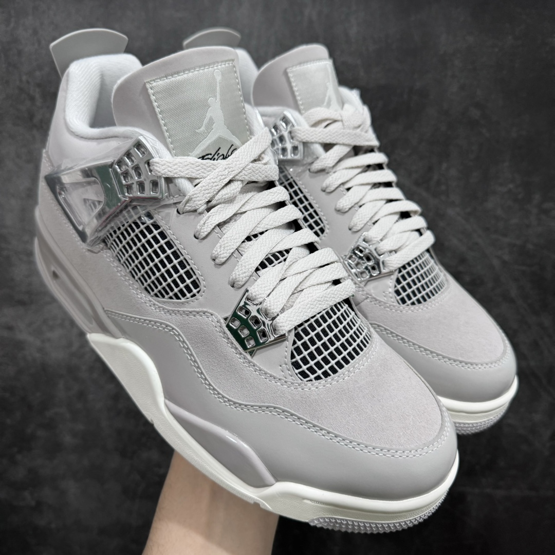 KW纯原AirJordan4AJ4乔4Retro电镀银AQ9129-001尺码4040.5414242.