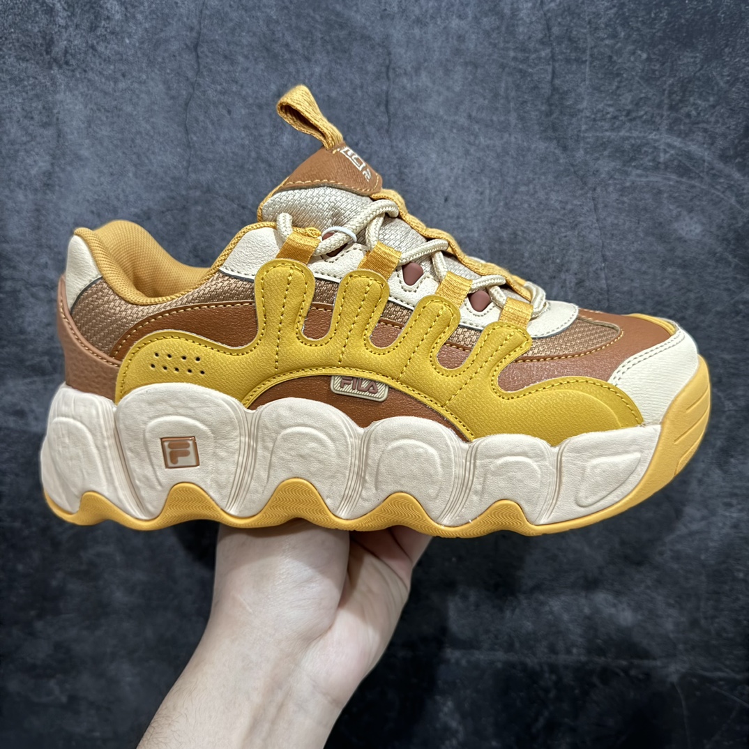 200 FILA FUSION 斐乐潮牌 防滑耐磨轻便低帮板鞋 FUSION 系列