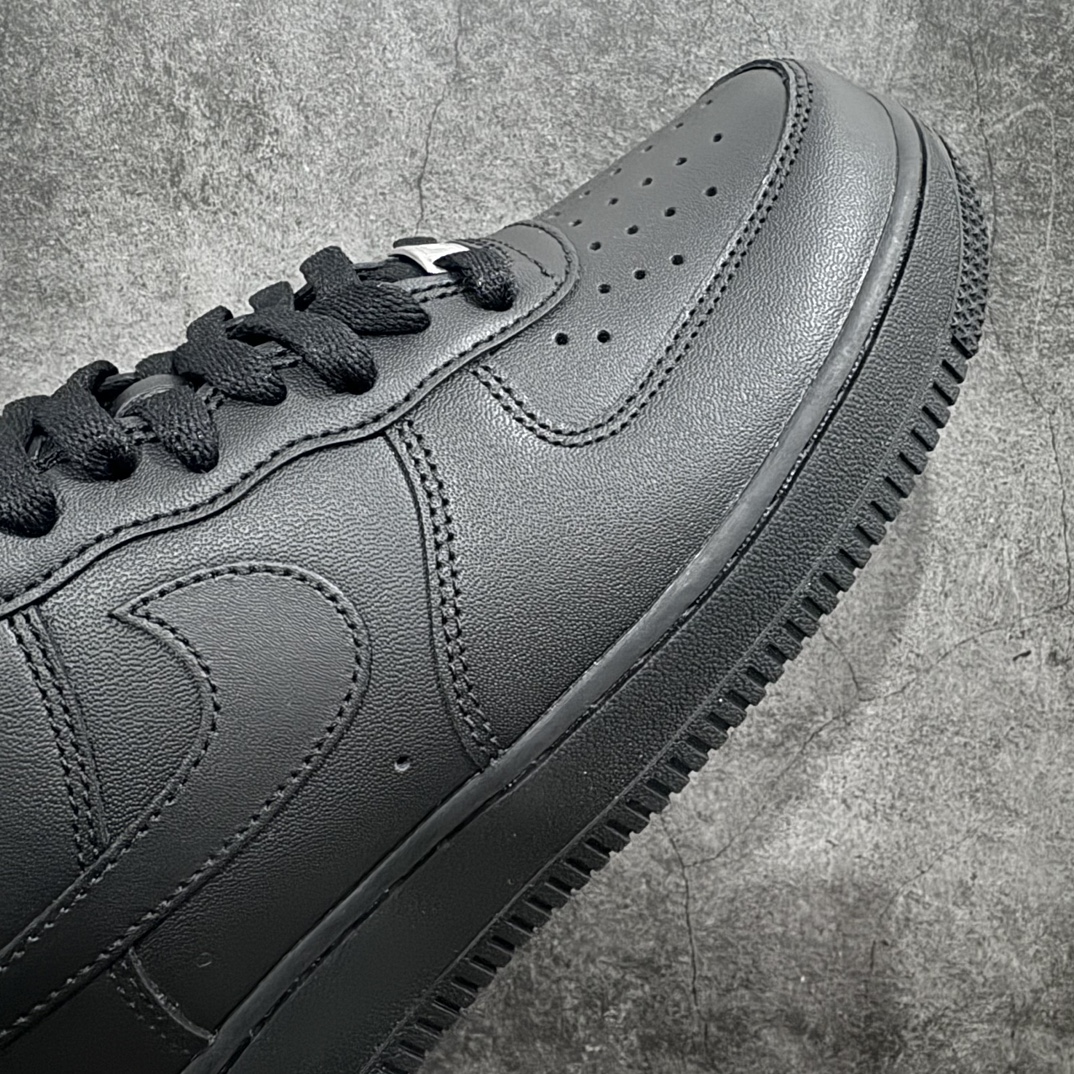 240 【纯正绿X新版】NK Air Force 1 Low '07 空军一号低帮经典板鞋 纯黑