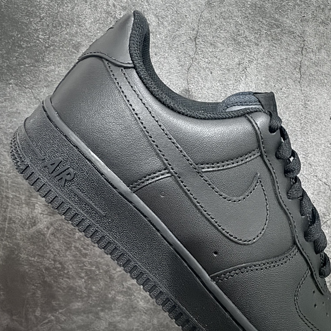 240 【纯正绿X新版】NK Air Force 1 Low '07 空军一号低帮经典板鞋 纯黑