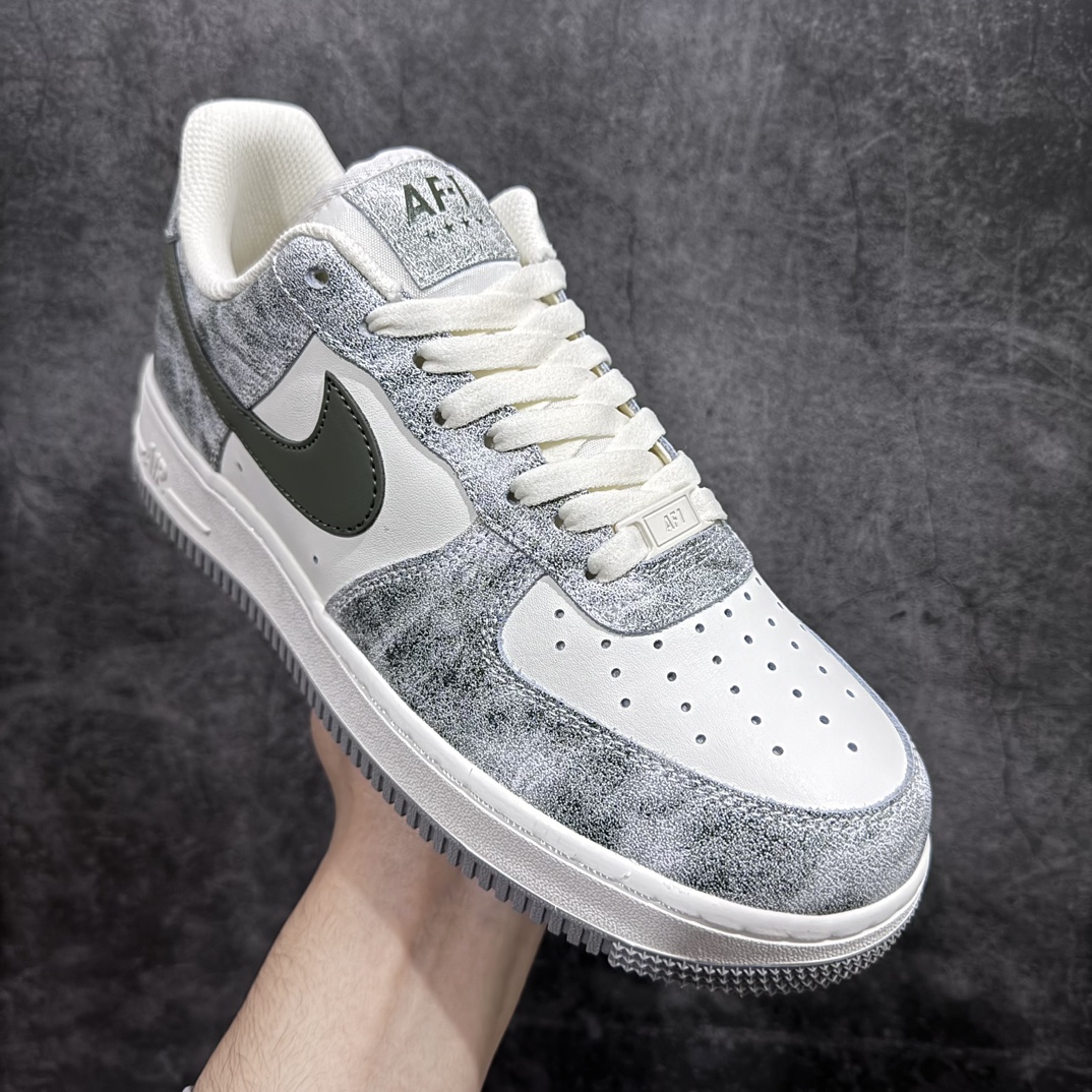 图片[3]-【公司级】Nk Air Force 1\’07 Low 联名款 空军一号低帮休闲板鞋 岩石绿定制皮料 原楦原纸板纯正版型 高清洁度 内置全掌气垫 货号：CW2288-111 尺码：36 36.5 37.5 38 38.5 39 40 40.5 41 42 42.5 43 44 44.5 45-莆田鞋批发中心