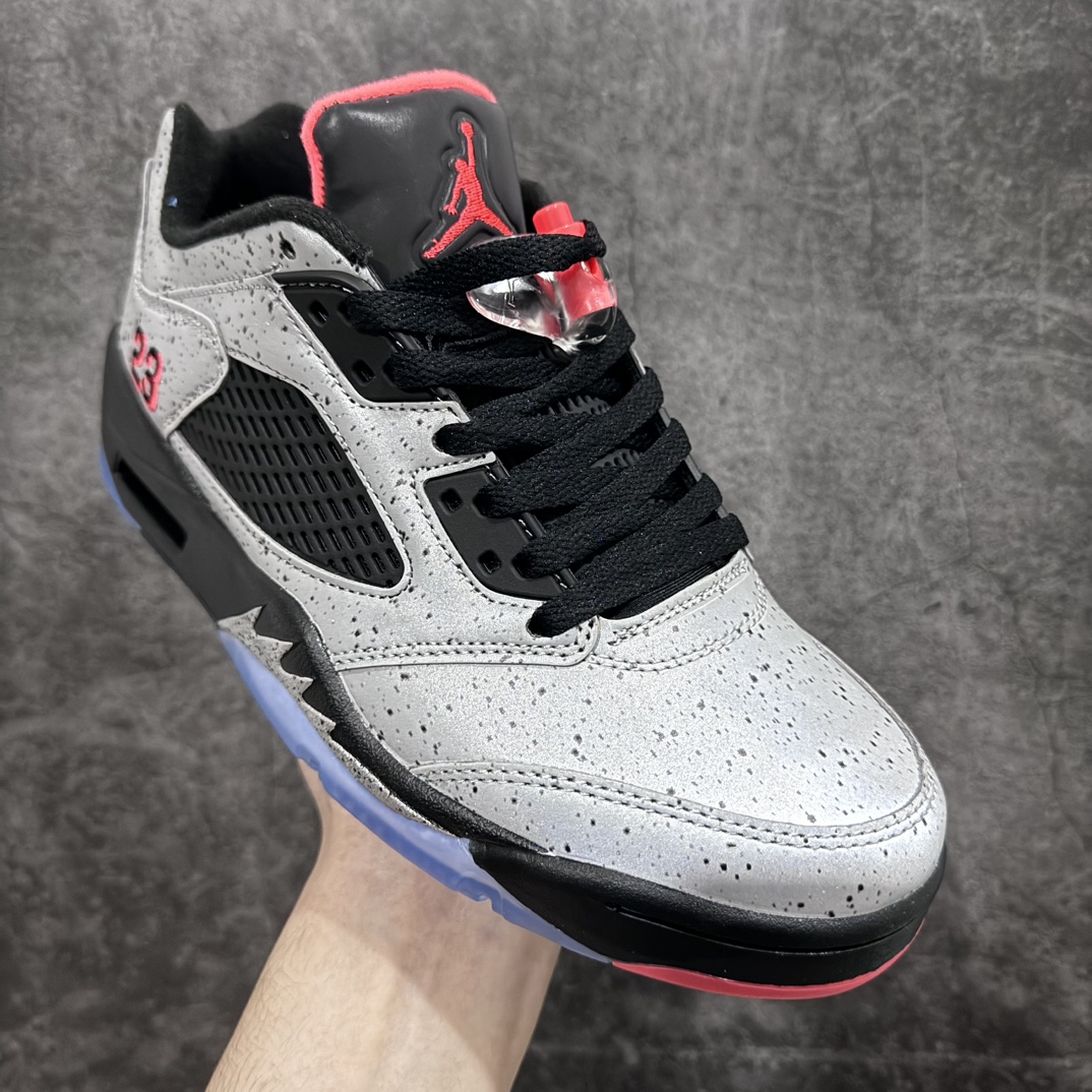 280 【纯原版】Air Jordan 5 Low "Neymar" AJ5 乔5水泥灰 低帮篮球鞋 846316-025