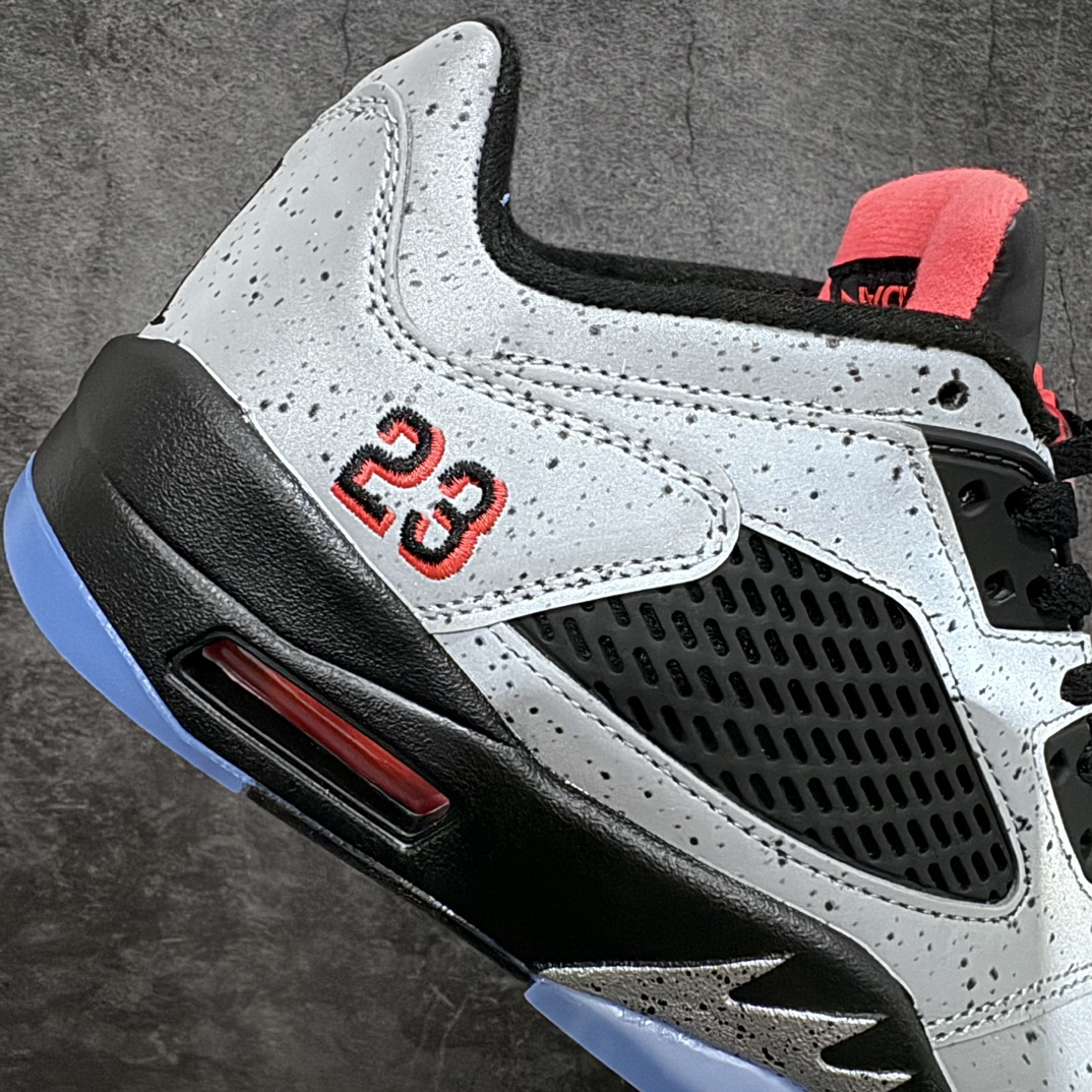 280 【纯原版】Air Jordan 5 Low "Neymar" AJ5 乔5水泥灰 低帮篮球鞋 846316-025