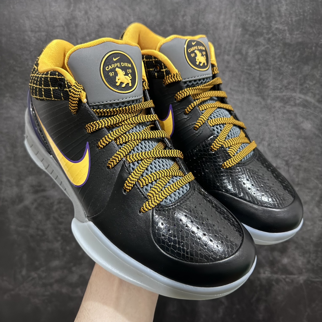 【S2纯原】 科比复刻天花板nNK Zoom Kobe 4 Protro 科比四代 及时行乐 AV6339-001 Zoom Turbo气垫➕后掌EVA缓震 实战配置直接拉满 原楦纸板开发 鞋身流线型、后跟塑形 区分土肥圆 原档数据3D打印 鞋面细节匹配原版 全身鞋材卡料色独家定制 唯一正确喷漆 SWOOSH NK专利Flyknit飞线科技 给予鞋身足够抗扭矩力 真实底模最大48.5  实战利器 专供海外市场 Size：40 40.5 41 42 42.5 43 44 44.5 45 46 47.5 48.5n（脚宽、脚胖 建议买大半码）-莆田鞋批发中心