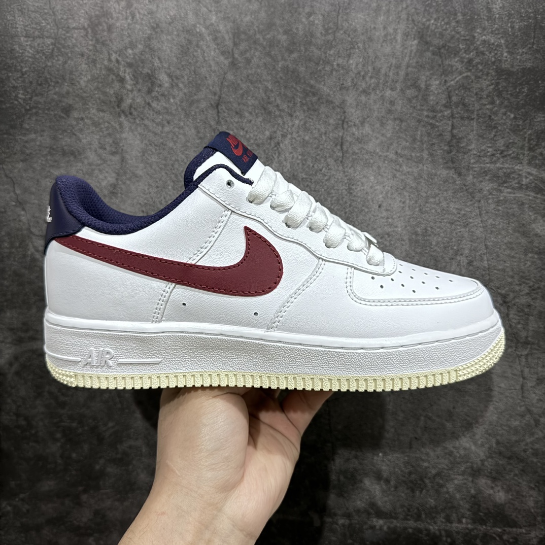 【公司级】Nike Air Force 1 Low 07 红蓝鸳鸯勾n原楦头原纸板 打造纯正空军版型 专注外贸渠道 全掌内置蜂窝气垫 #原盒配件 原厂中底钢印、拉帮完美  货号：FV8105-161 Size：36 36.5 37.5 38 38.5 39 40 40.5 41 42 42.5 43 44 44.5 45-莆田鞋批发中心