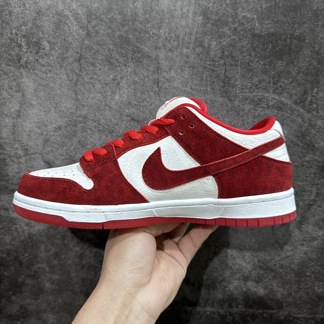 【纯原Y版】耐克 Nike SB Dunk Low Pro”Valentine's Day”扣篮板鞋“白酒红情人节”313170-662