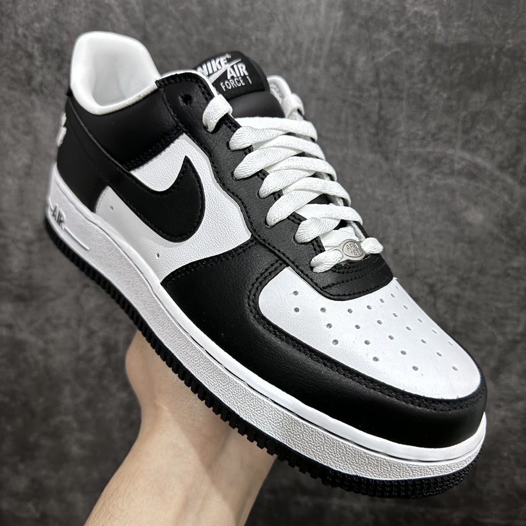 200 【纯原HY版本】Air Force 1 '07 Low TS刺绣黑白 FJ5756-100