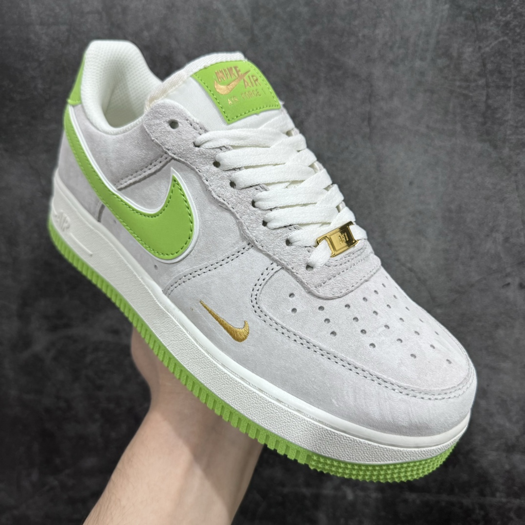 260 Nike Air Force 1 Low 07 麂皮灰绿 KK5626-320