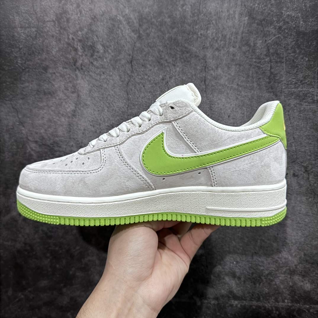 260 Nike Air Force 1 Low 07 麂皮灰绿 KK5626-320