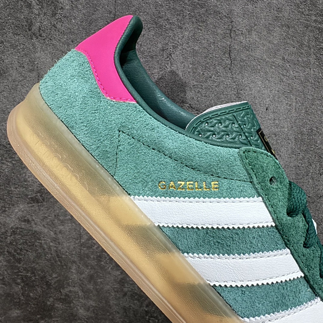 图片[7]-【纯原版】Adidas Originals Gazelle Indoor IG5929 三叶草复古休闲防滑耐磨低帮板鞋n原厂原数据版型 皮料切割干净无任何毛边 鞋型细节完美 超高清洁度 尺码：35.5 36 36.5 37 38 38.5 39 40 40.5 41 42 42.5 43 44 44.5 45-莆田鞋批发中心