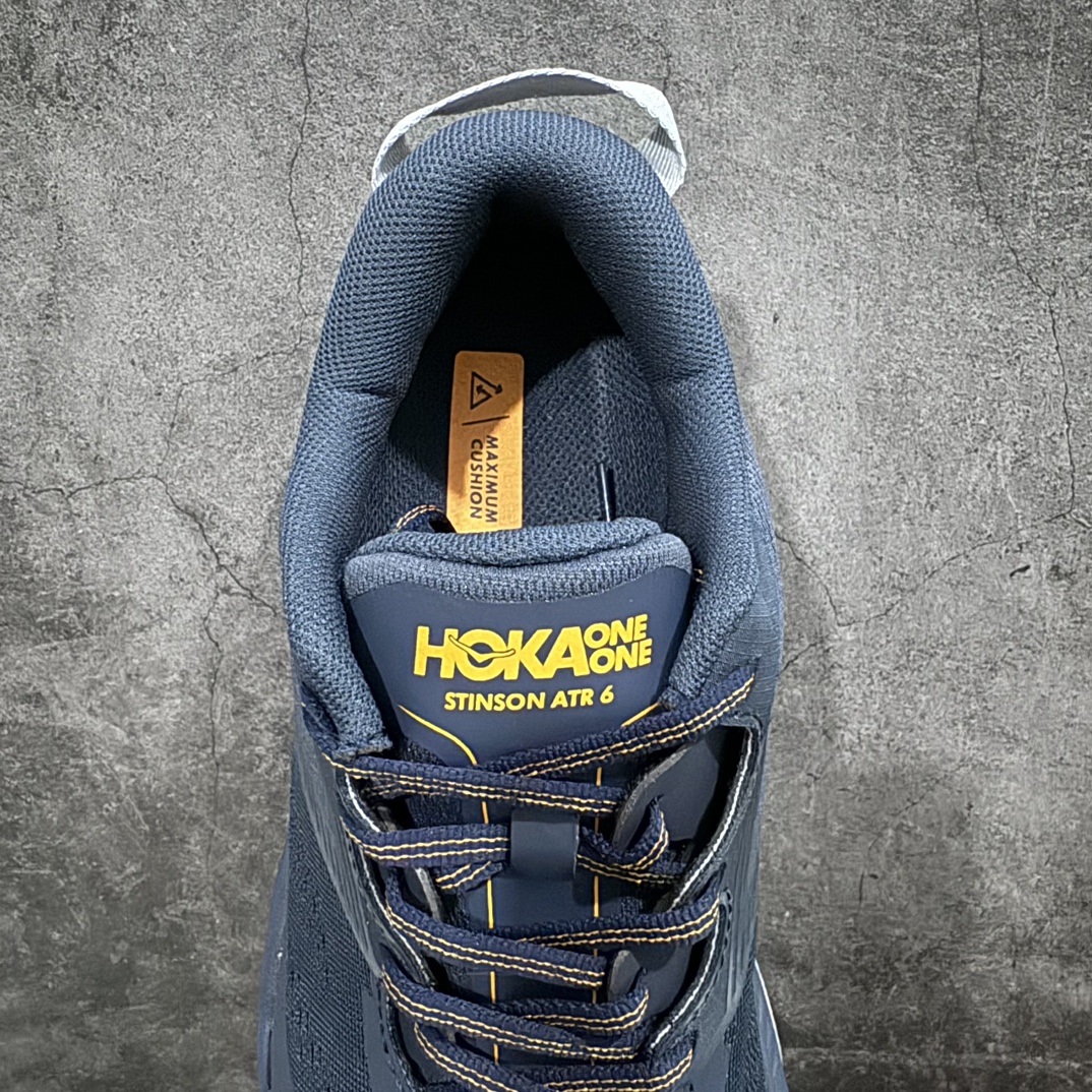 纯原版HOKAONEONEStinson6ATR斯廷森6代系列低帮全地形厚底轻量运动越野跑鞋HOKAON