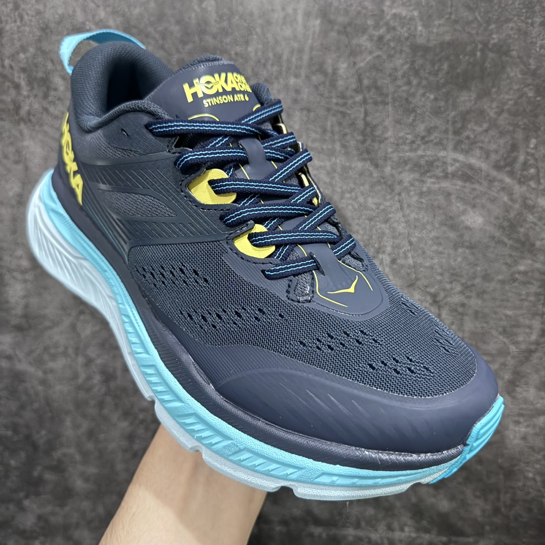 纯原版HOKAONEONEStinson6ATR斯廷森6代系列低帮全地形厚底轻量运动越野跑鞋HOKAON