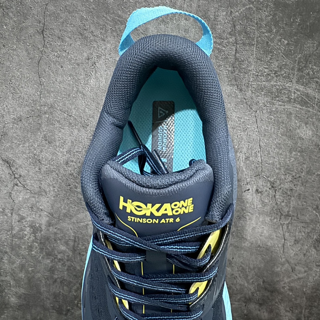 纯原版HOKAONEONEStinson6ATR斯廷森6代系列低帮全地形厚底轻量运动越野跑鞋HOKAON