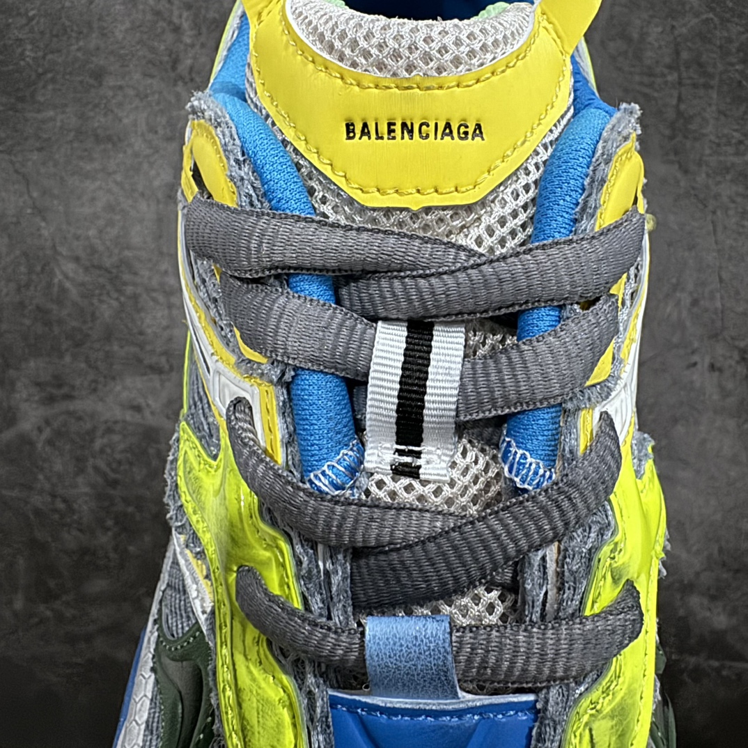 图片[6]-【纯原vg版本】Balenciaga  Runner 2 巴黎世家 破坏风 手工做旧款复古老爹鞋全新外贸VG版本 核心配合工厂优势供应该款是通过溢胶 做旧 缝线等细节 展示了设计师 Demna的运动鞋风格 尺码：35 36 37 38 39 40 41 42 43 44 45 46-莆田鞋批发中心