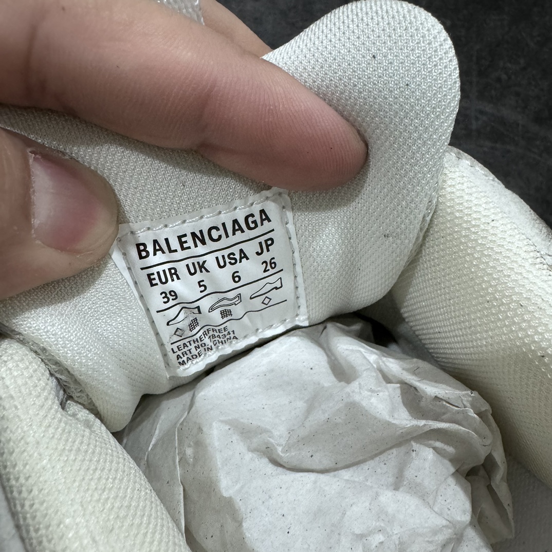 图片[6]-【XA版本】Balenciaga巴黎世家11代 Cargo圆头系带舒适百搭休闲老爹鞋 白灰nn全网独家首批出货  配件齐全终端优势供货  官方主推款 必火款的湖南兴昂原厂渠道 原厂组合大底原厂鞋面 正确做旧 细节见高清实拍 Size：35 36 37 38 39 40 41 42 43 44 45 46-莆田鞋批发中心