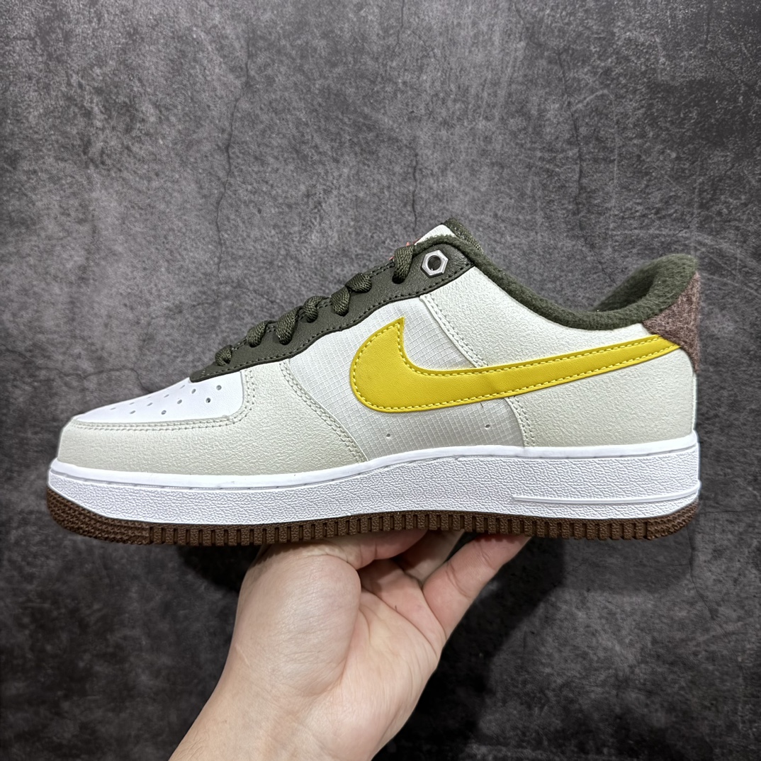 200 【纯原HY版本】Nike Air Force 1 Low 07 芥末黄 FV3647-171