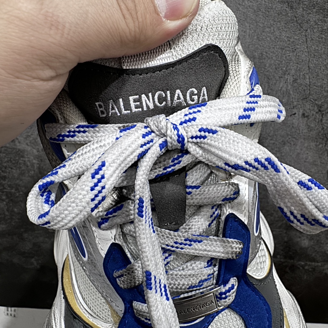 图片[7]-【XA版本】Balenciaga巴黎世家11代 Cargo圆头系带舒适百搭休闲老爹鞋 白灰蓝nn全网独家首批出货  配件齐全终端优势供货  官方主推款 必火款的湖南兴昂原厂渠道 原厂组合大底原厂鞋面 正确做旧 细节见高清实拍 Size：35 36 37 38 39 40 41 42 43 44 45 46-莆田鞋批发中心