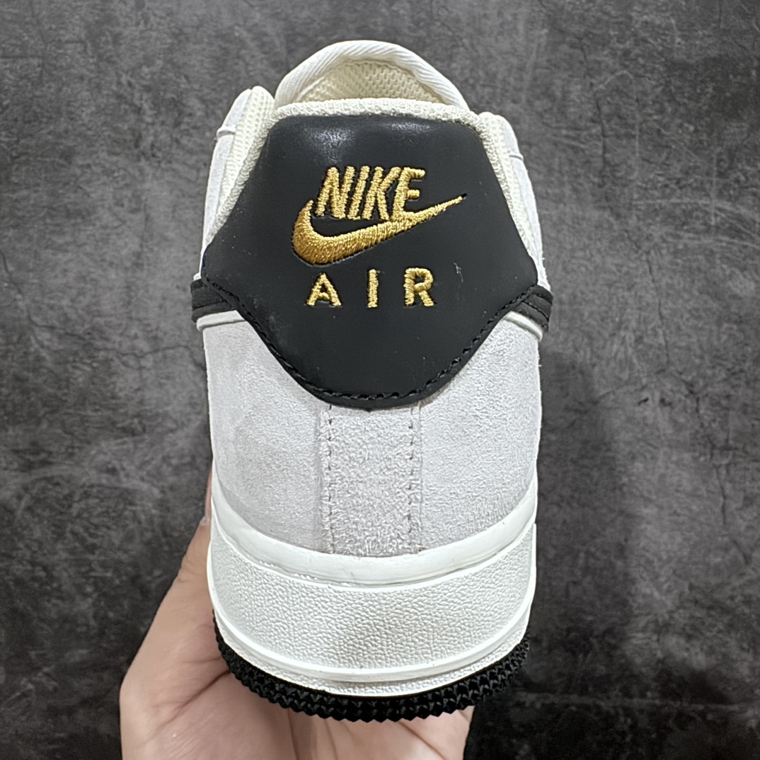 Nike Air Force 1 Low 07 麂皮灰白黑 KK5636-810