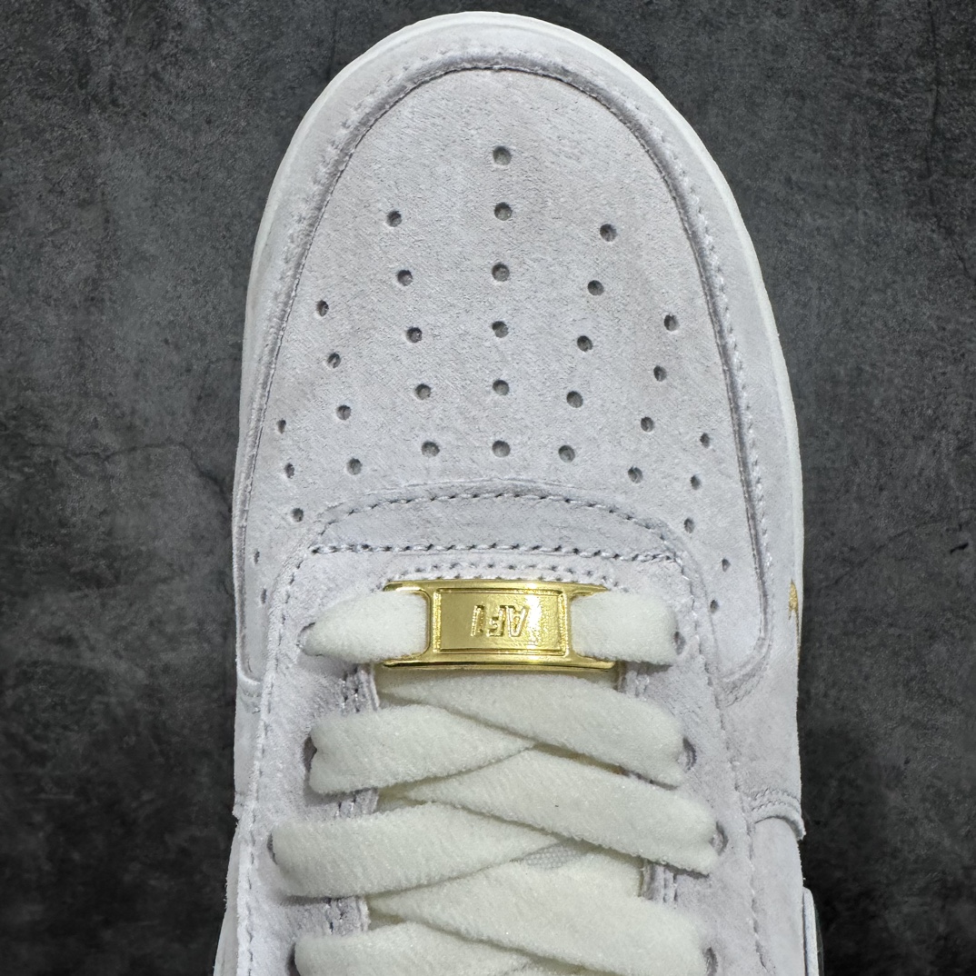 Nike Air Force 1 Low 07 麂皮灰白黑 KK5636-810