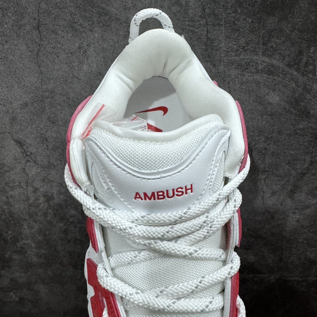纯原版AMBUSHxNKAirMoreUptempo联名皮蓬大Air减震防滑耐磨复古篮球鞋货号FB129