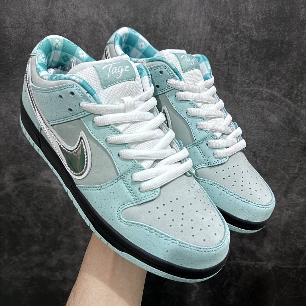 【纯原Z版】CONCEPTS × Nike Dunk SBn 知名球鞋客制团队Tagz Footwear打造了一款特别的「蒂芙尼」配色的SB Dunk Low龙虾！ 货号 BV1310-402 尺码36 36.5 37 38 38.5 39 40 40.5 41 42 42.5 43 44 44.5 45 46 47.5-莆田鞋批发中心