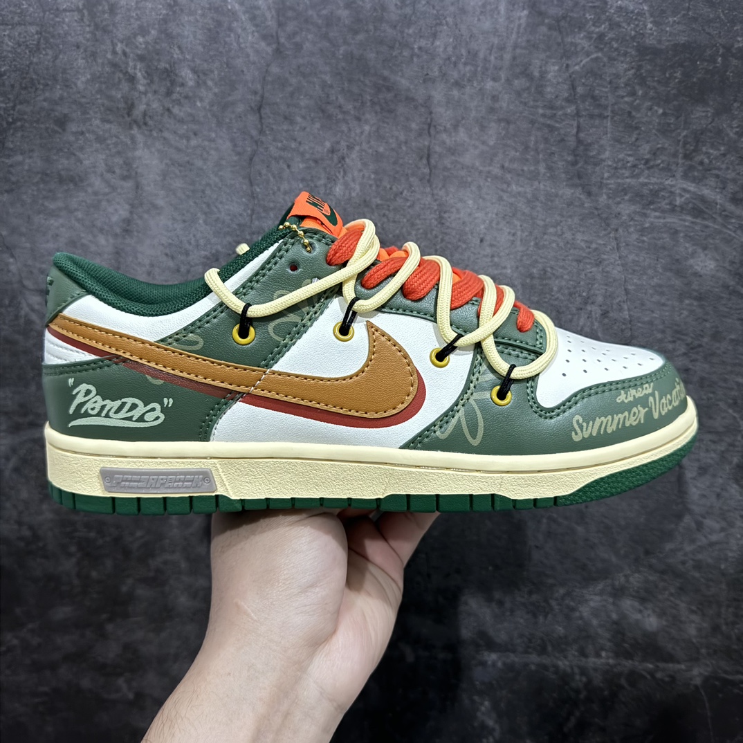 280 【K13原盒版】Nike SB Dunk Low 熊猫恶作剧 街头涂鸦 DD1391-300