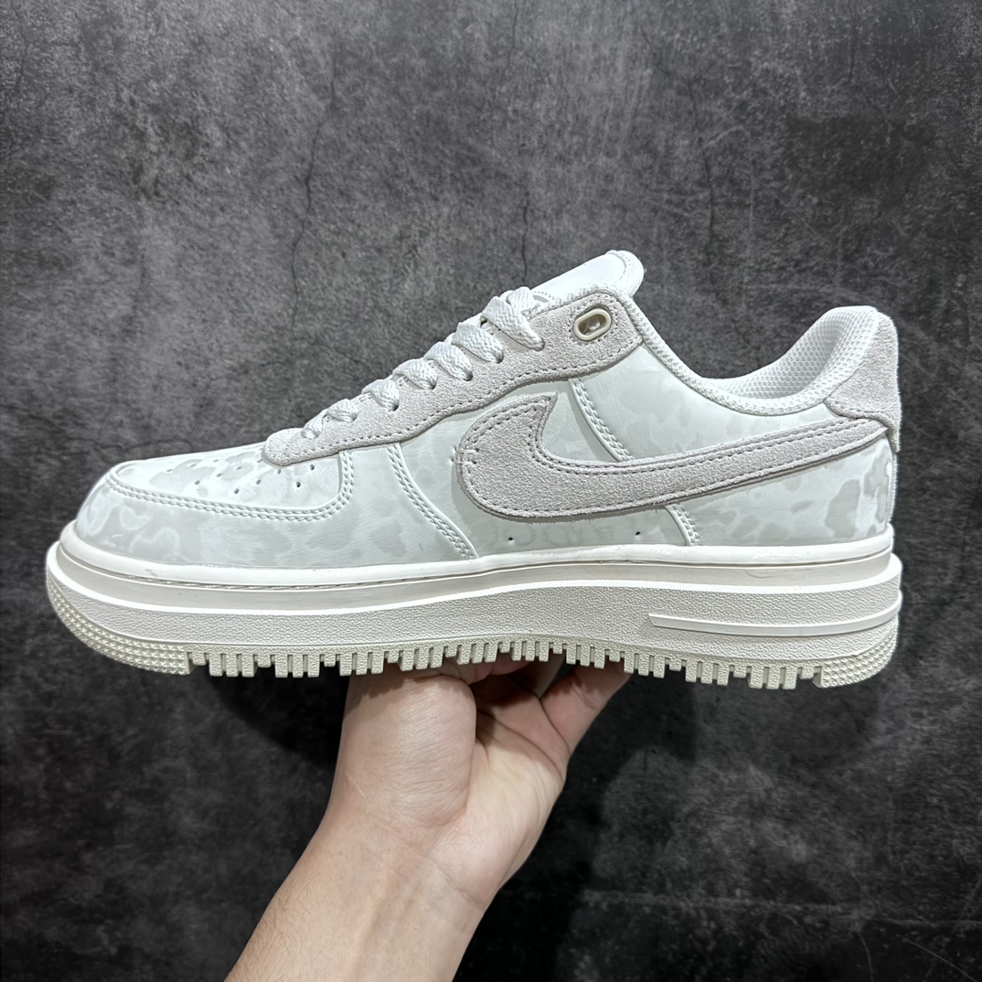 Nike Air Force 1 Low Luxe ”Summit White Light Bone” Air Force One sneakers ”Leather Beige Bone White Leopard Print” DD9605-100