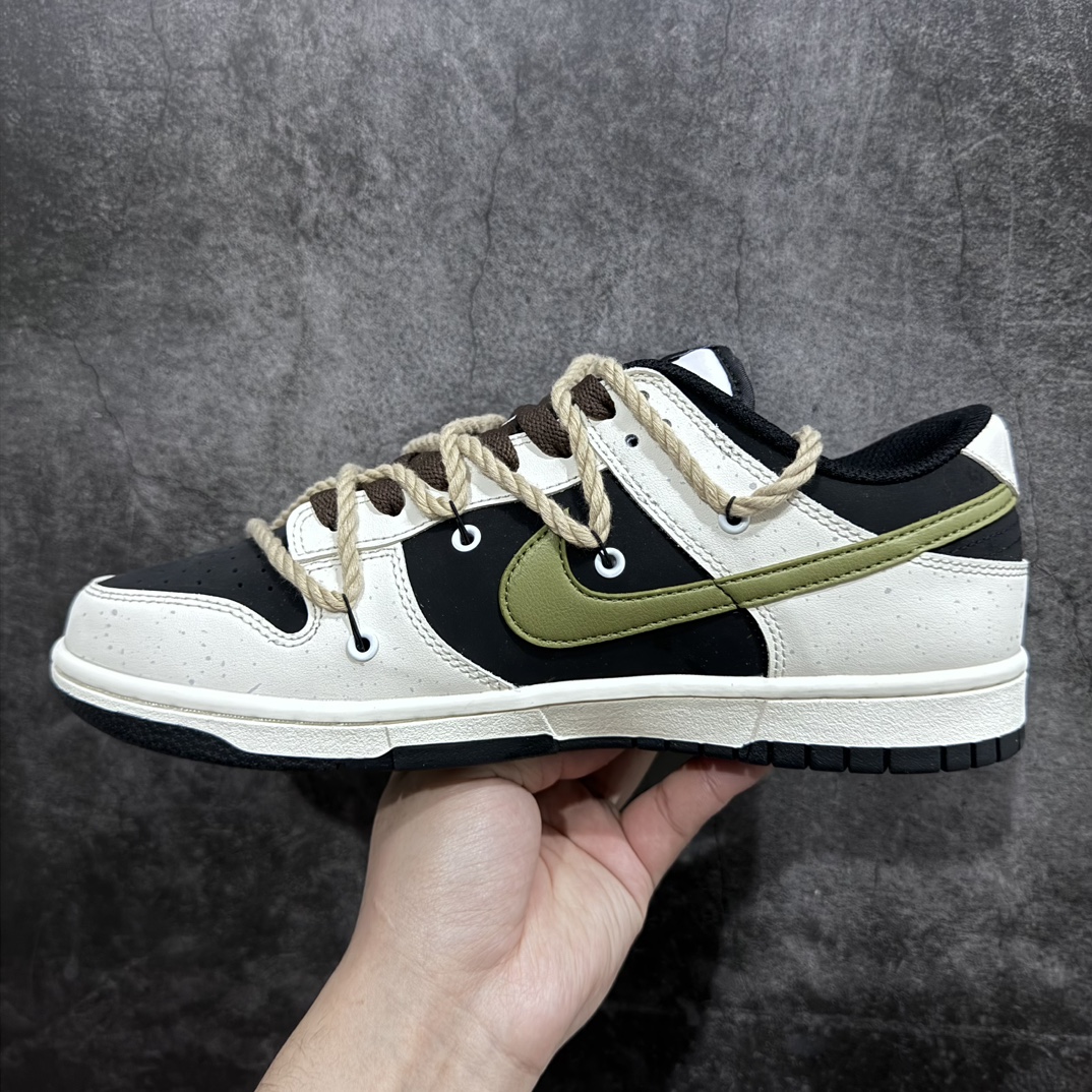 【纯原YC版本】NK Dunk Low 小小熊猫 中国风黑白绿 DD1391-100