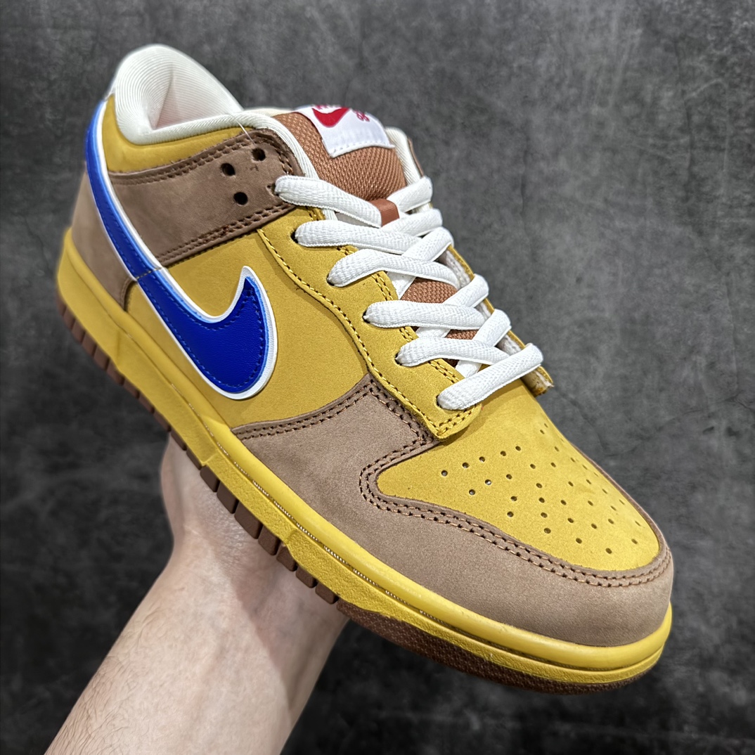 360 【纯原Top版本】NK SB Dunk Low Pro 棕黄 啤酒节 313170-741